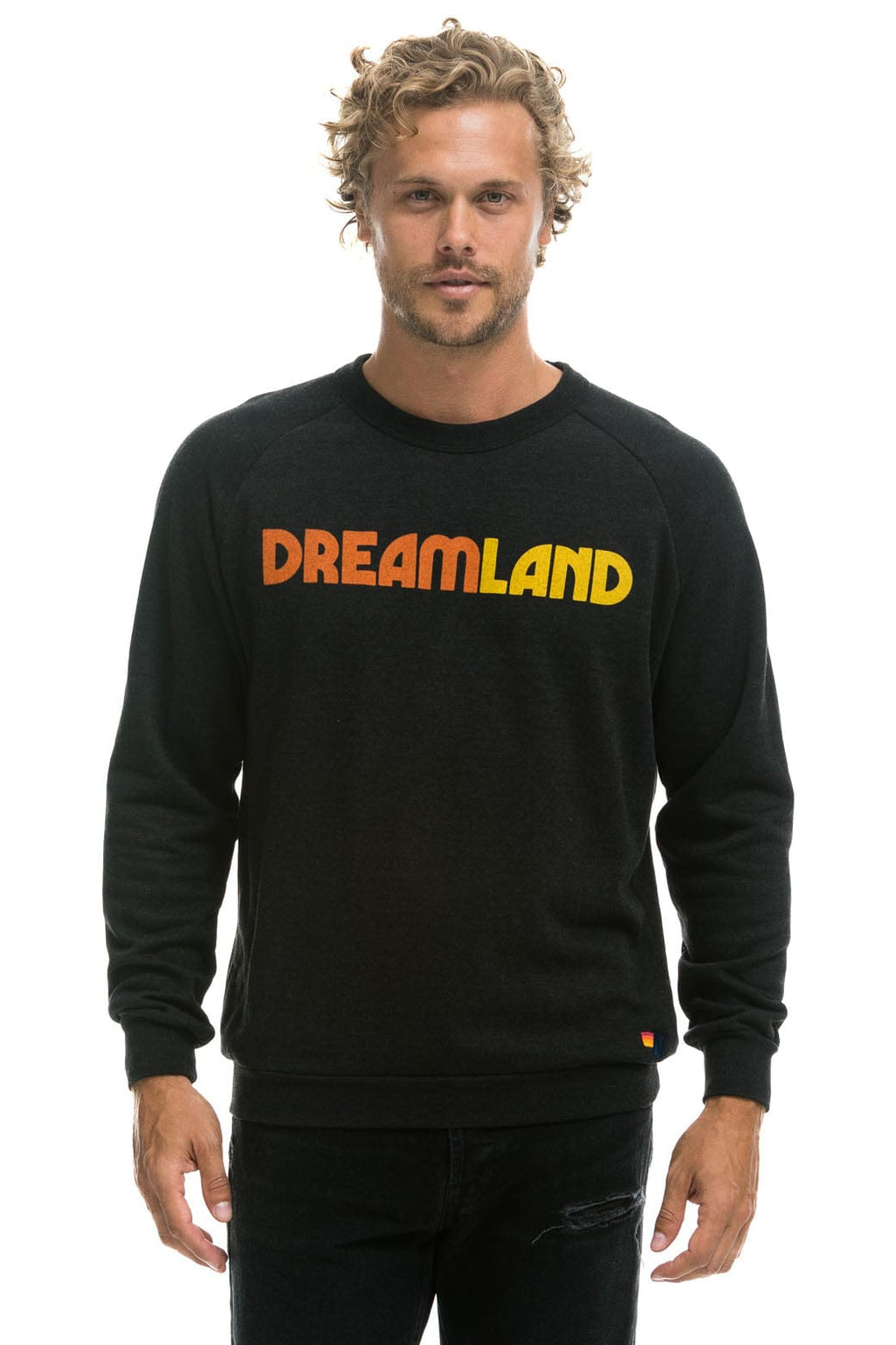 Classic DREAMLAND LOGO CREW SWEATSHIRT - BLACK