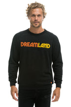 Classic DREAMLAND LOGO CREW SWEATSHIRT - BLACK