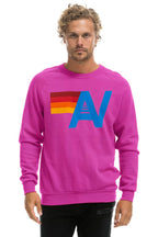 Classic LOGO SWEATSHIRT - MAGENTA