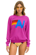 Classic LOGO SWEATSHIRT - MAGENTA