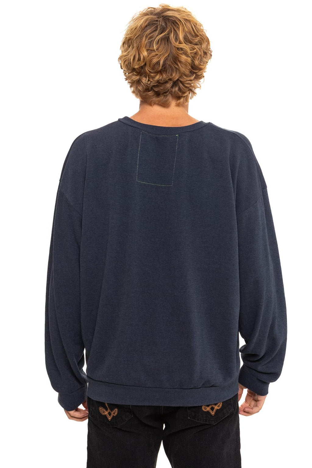 Classic ALL SEASONS CIRCLE RELAXED CREW SWEATSHIRT - CHARCOAL