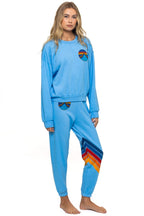 Classic ALL SEASONS CIRCLE RELAXED CREW SWEATSHIRT - SKY