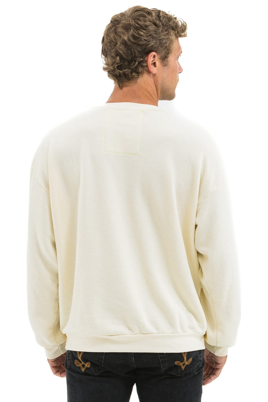 Classic BLAZE RELAXED CREW SWEATSHIRT - VINTAGE WHITE VINTAGE WHITE