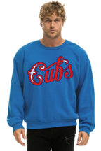 Classic CHICAGO CUBS 2026 RELAXED CREW SWEATSHIRT - COBALT