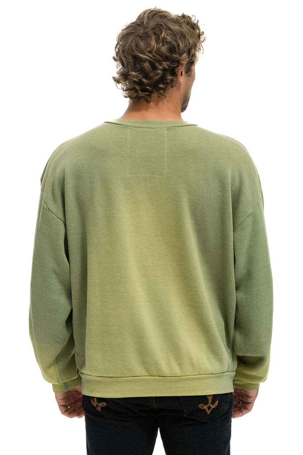 Classic ESSENTIAL RELAXED CREW SWEATSHIRT - FADED ARMY