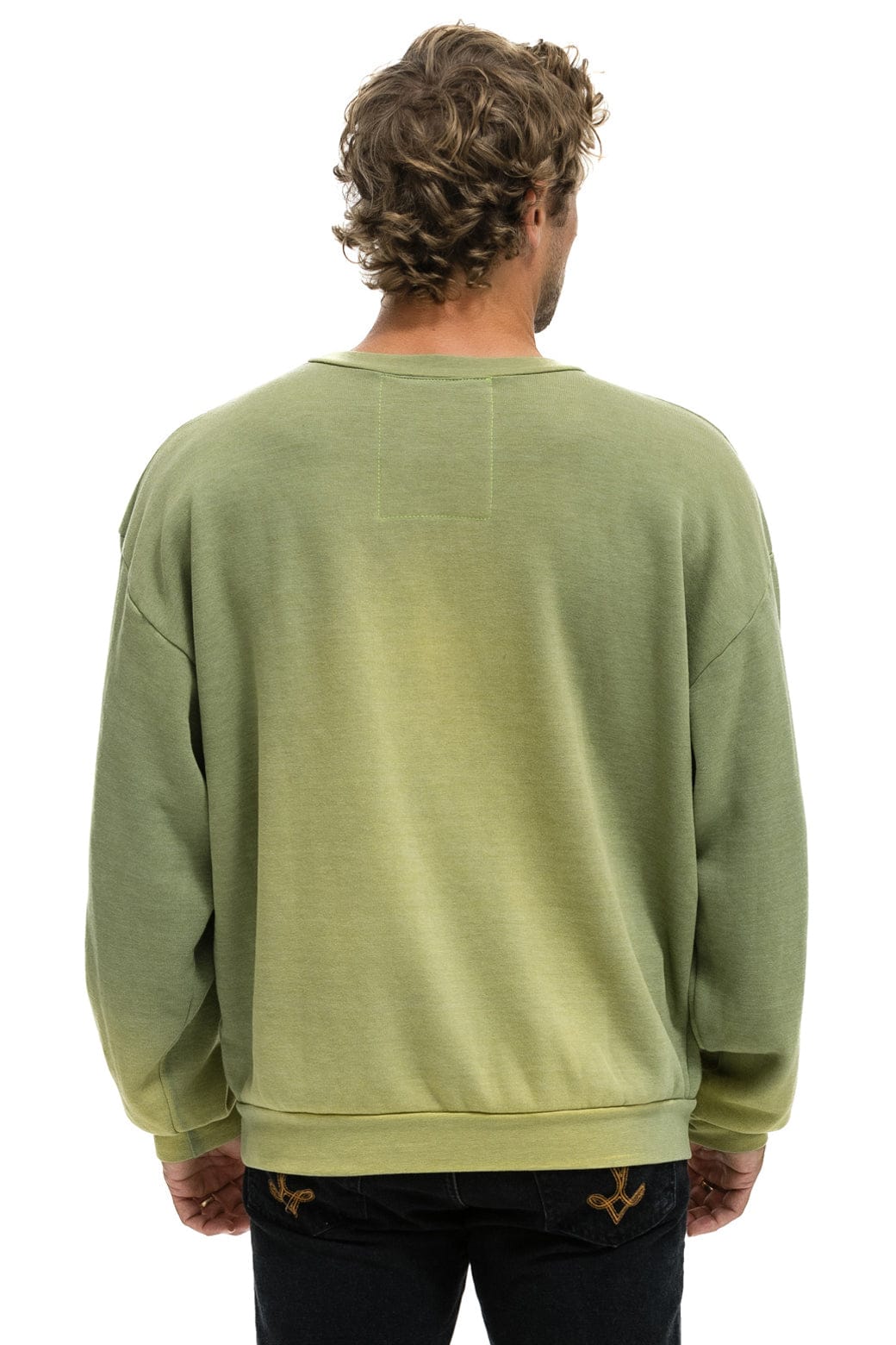 Classic ESSENTIAL RELAXED CREW SWEATSHIRT - FADED ARMY