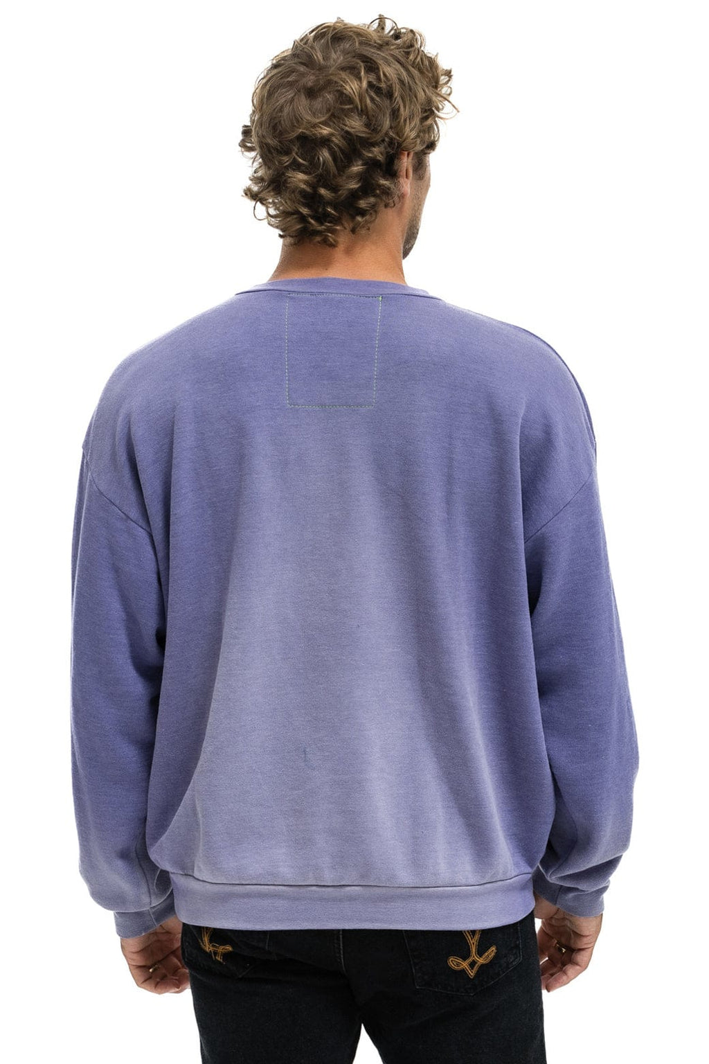 Classic ESSENTIAL RELAXED CREW SWEATSHIRT - FADED GRAPE