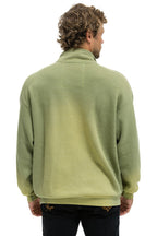 Classic ESSENTIAL HALF ZIP RELAXED SWEATSHIRT - FADED ARMY