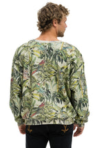 Classic JUNGLE RELAXED CREW SWEATSHIRT - SAND