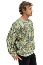 Classic JUNGLE RELAXED CREW SWEATSHIRT - SAND