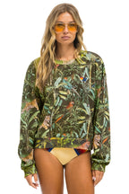 Classic JUNGLE RELAXED CREW SWEATSHIRT - VINTAGE CHARCOAL