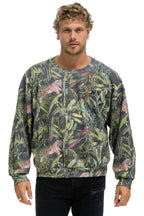Classic JUNGLE RELAXED CREW SWEATSHIRT - VINTAGE CHARCOAL