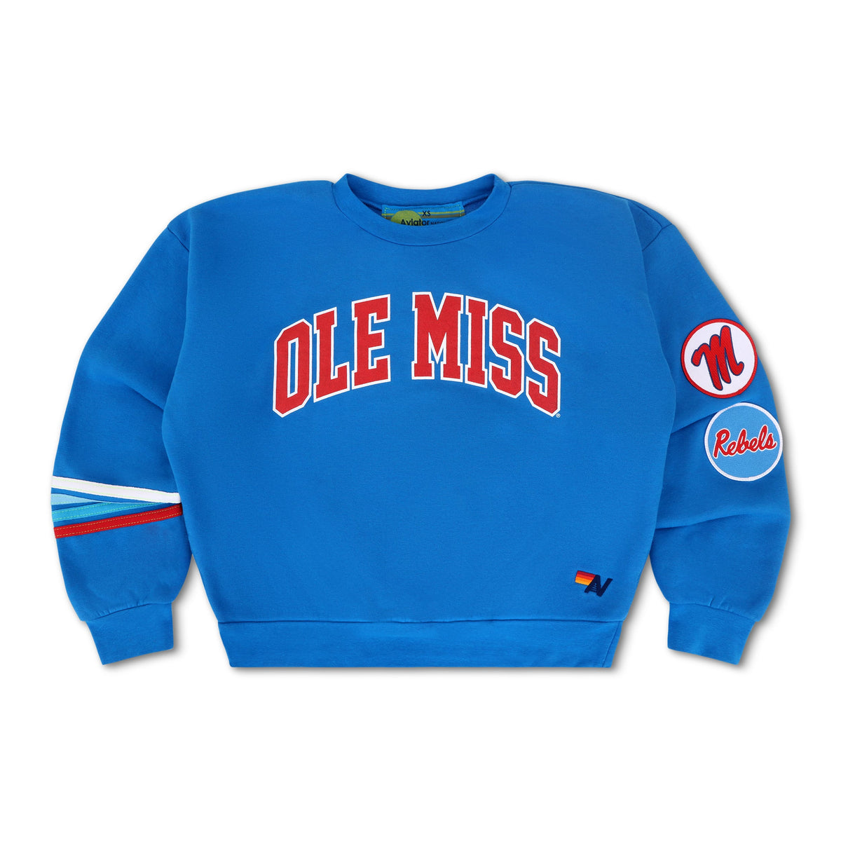 Classic OLE MISS 2026 RELAXED CREW SWEATSHIRT - ADVENTURE BLUE