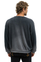 Classic LIVE FREE ADVENTURE PATCH RELAXED CREW SWEATSHIRT - FADED SMOKE