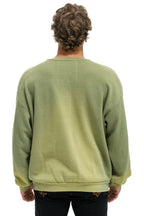 Classic WINDSURF JUMP RELAXED CREW SWEATSHIRT - FADED ARMY