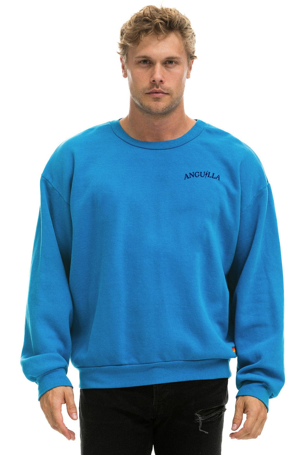 Classic YPO 24 RELAXED CREW SWEATSHIRT - COBALT