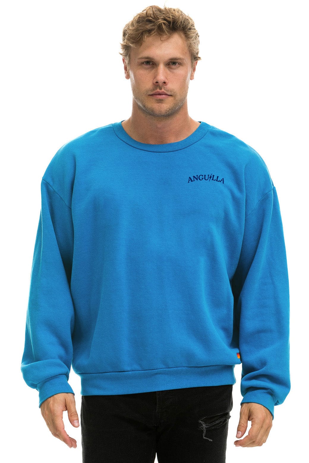 Classic YPO 24 RELAXED CREW SWEATSHIRT - COBALT