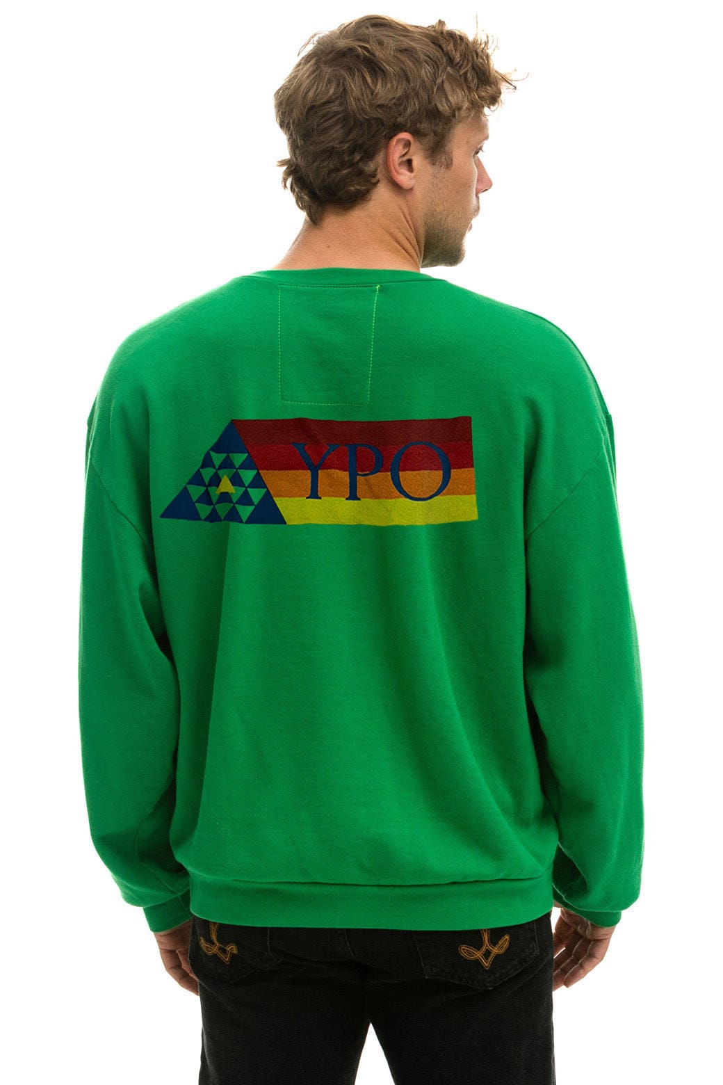 Classic YPO 24 RELAXED CREW SWEATSHIRT - KELLY GREEN