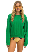 Classic YPO 24 RELAXED CREW SWEATSHIRT - KELLY GREEN
