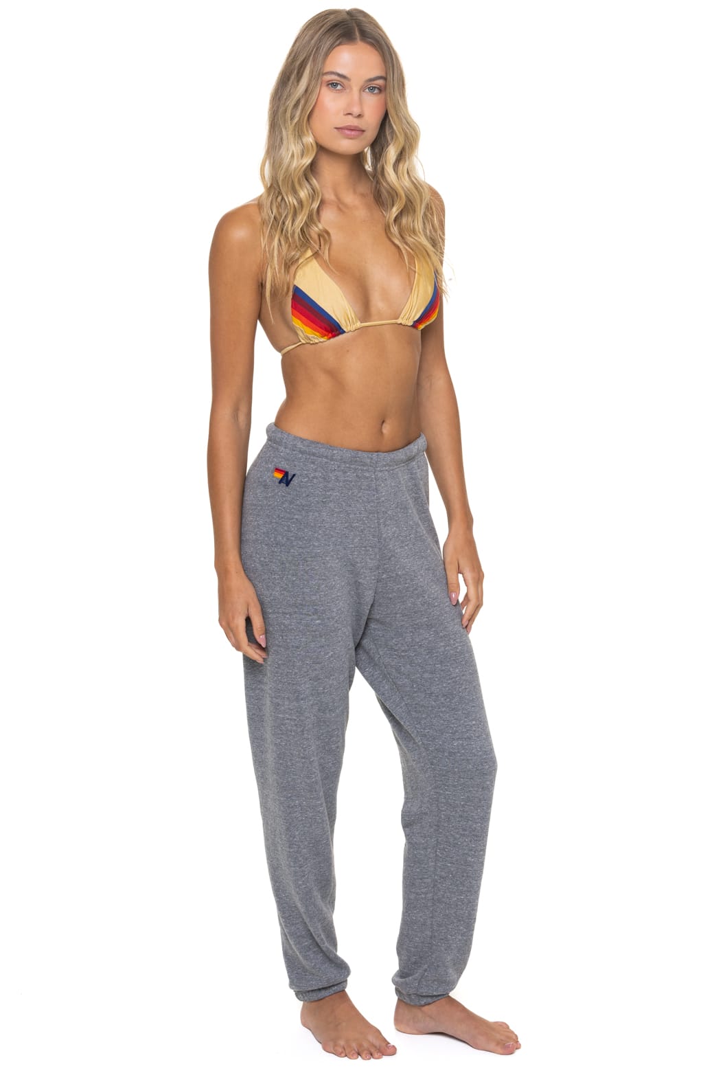 Classic BOLT STITCH SWEATPANTS - HEATHER GREY