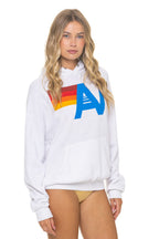 Classic LOGO PULLOVER RELAXED HOODIE - WHITE