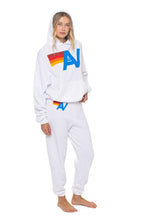 Classic LOGO PULLOVER RELAXED HOODIE - WHITE