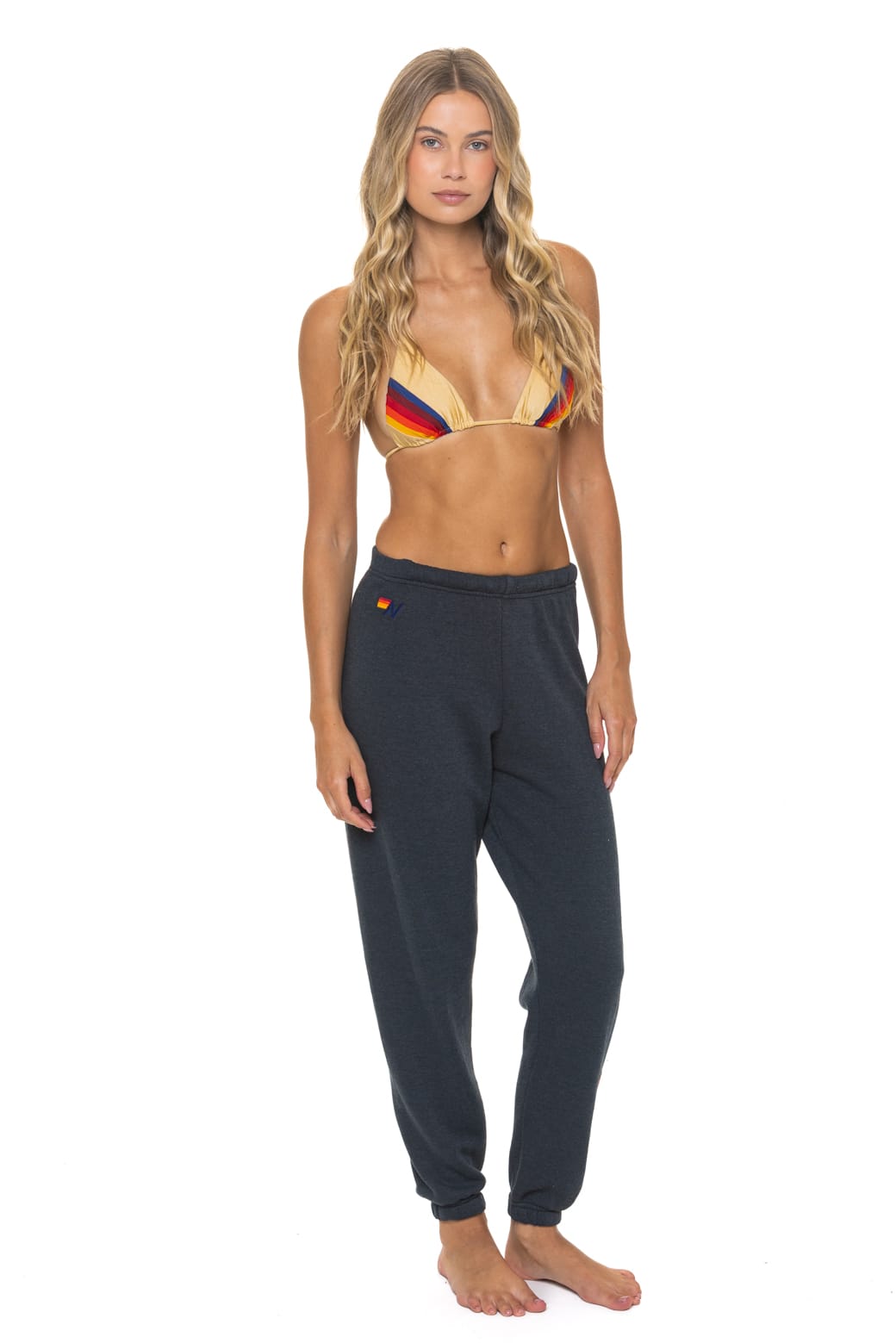 Classic HEART STITCH 4 SWEATPANTS - CHARCOAL