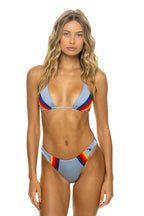 Classic 5 STRIPE LUXE TRIANGLE BIKINI TOP - ISLANDA