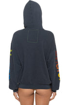 Classic AVIATOR NATION RELAXED VENICE PULLOVER HOODIE - CHARCOAL