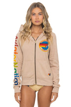 Classic AVIATOR NATION VENICE HOODIE - SAND