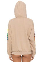 Classic AVIATOR NATION RELAXED VENICE PULLOVER HOODIE - SAND