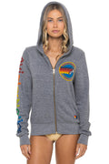 Classic AVIATOR NATION VENICE HOODIE - HEATHER GREY