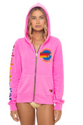 Classic AVIATOR NATION VENICE HOODIE - NEON PINK