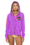 Classic AVIATOR NATION VENICE HOODIE - NEON PURPLE