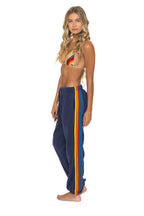 Classic 5 STRIPE SWEATPANTS - NAVY