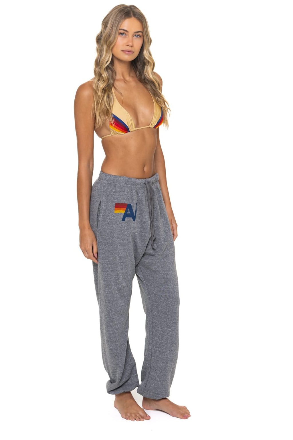 Classic LOGO SWEATPANTS - HEATHER GREY