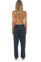 Classic 5 STRIPE SWEATPANTS - CHARCOAL