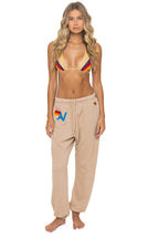 Classic LOGO SWEATPANTS - SAND