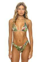 Classic JUNGLE LUXE BIKINI BOTTOMS - VINTAGE WHITE