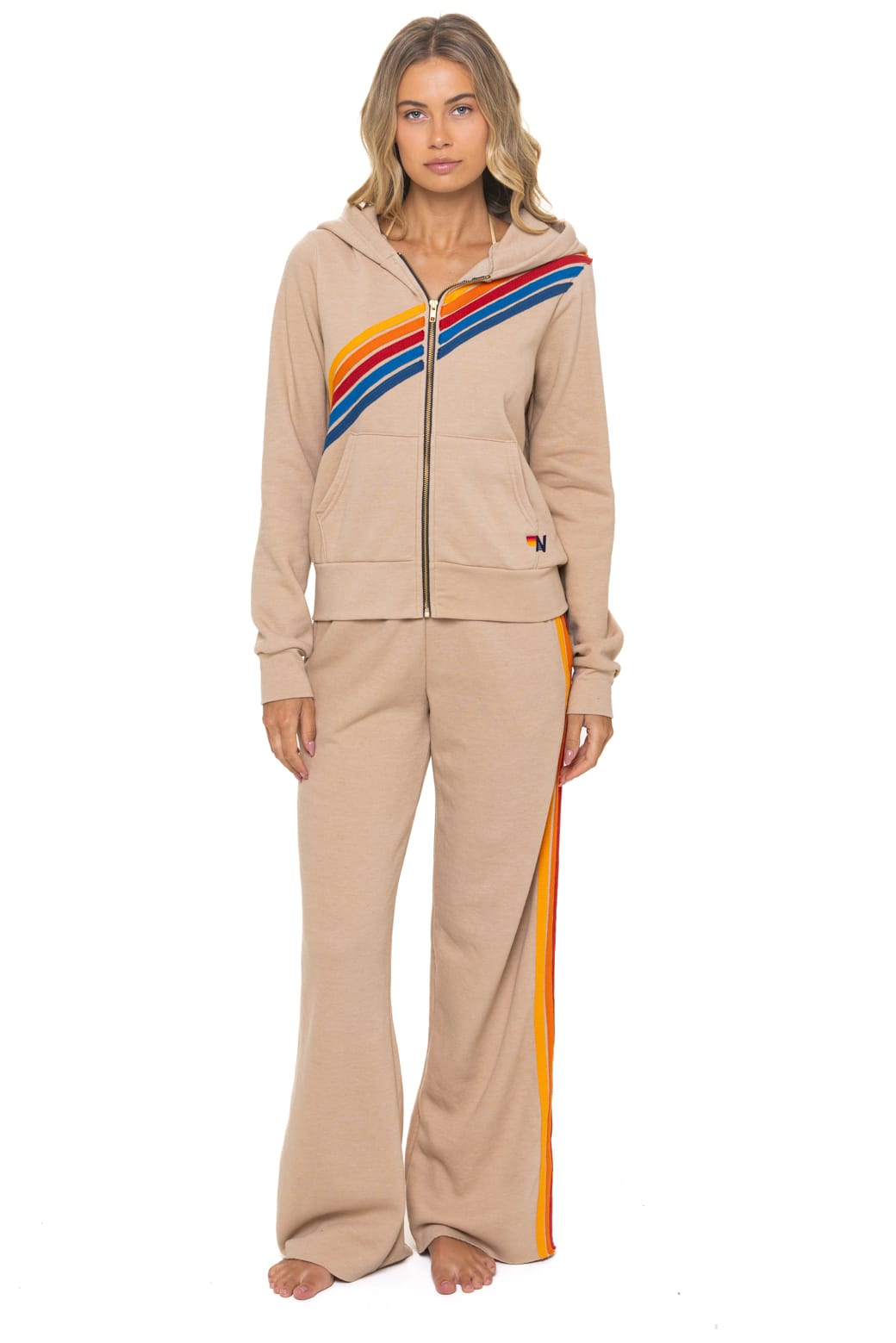 Classic DISCO ZIP HOODIE - SAND