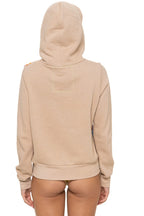 Classic DISCO ZIP HOODIE - SAND