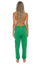 Classic BOLT STITCH SWEATPANTS - KELLY GREEN WHITE