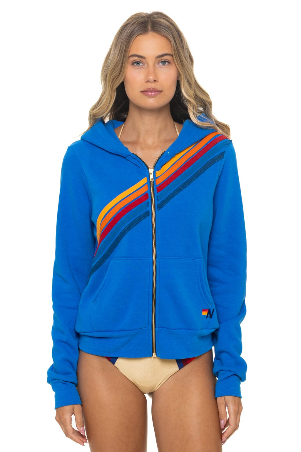 Classic DISCO ZIP HOODIE - OCEAN