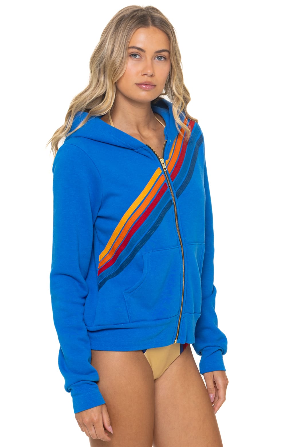 Classic DISCO ZIP HOODIE - OCEAN