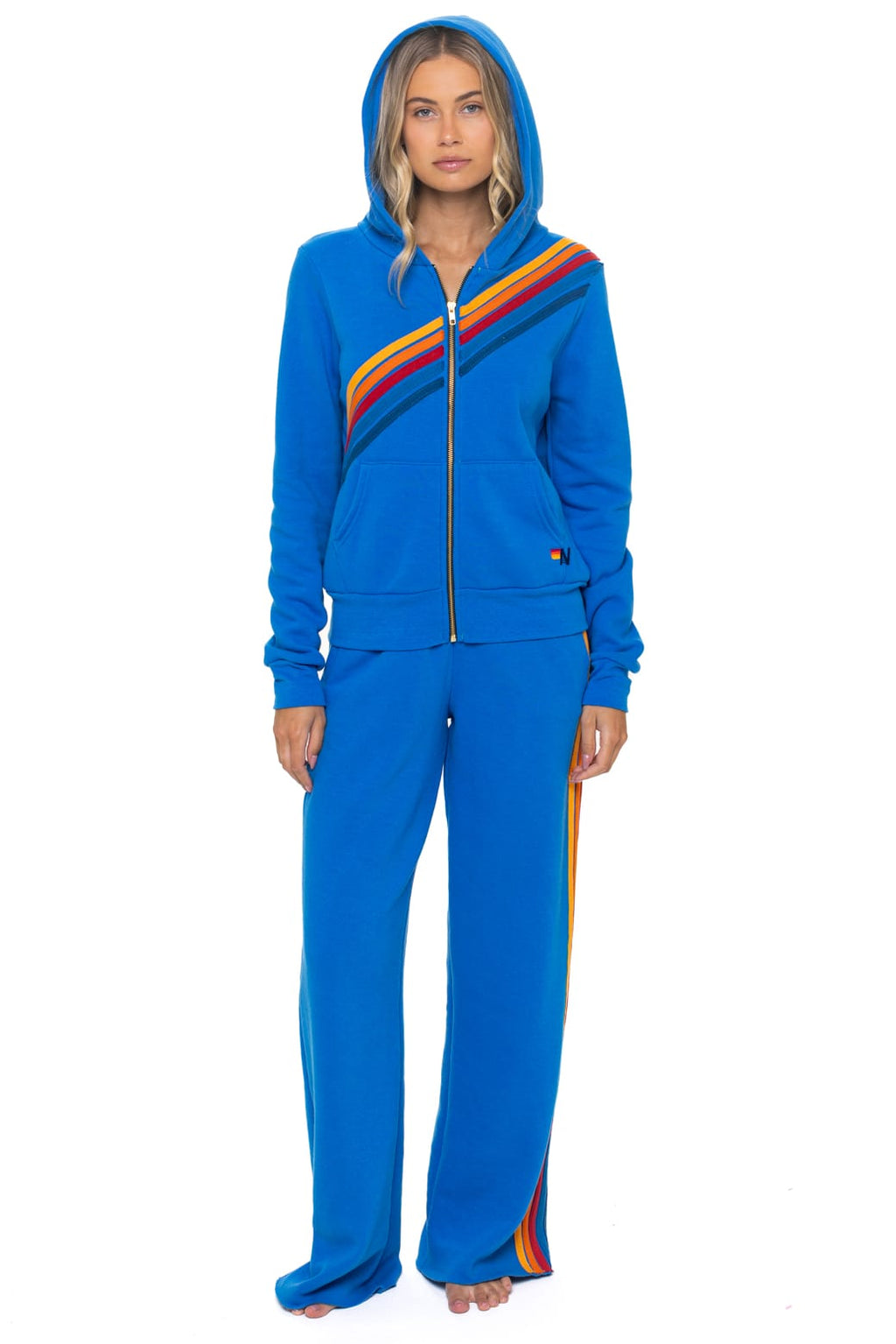 Classic DISCO ZIP HOODIE - OCEAN