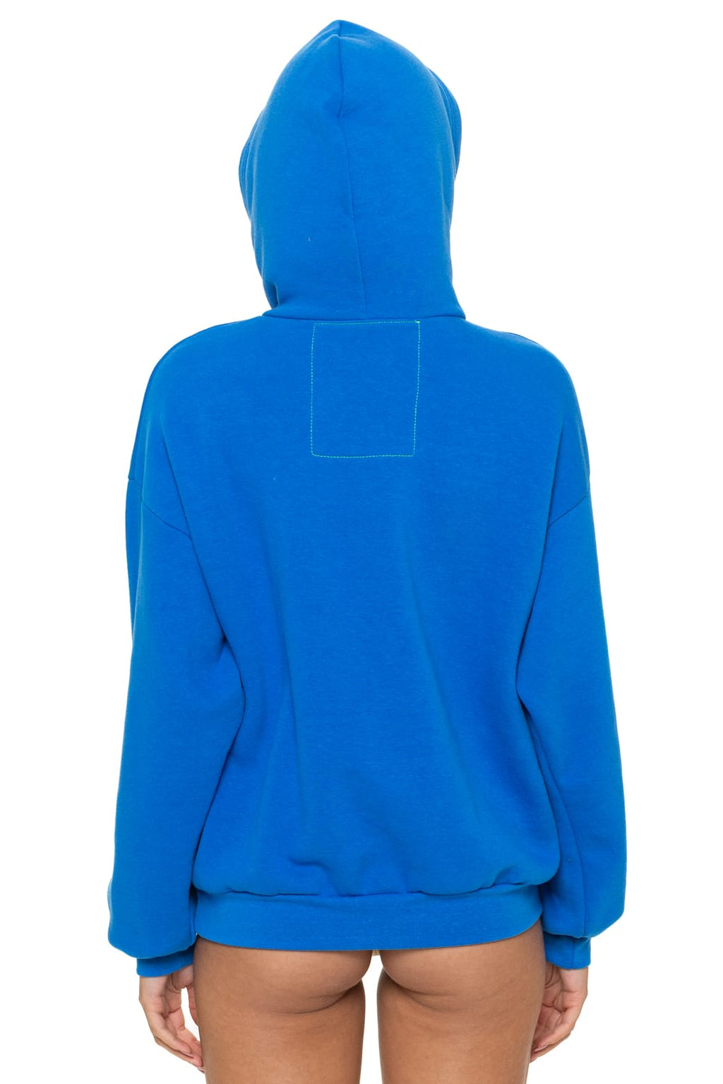Classic 5 STRIPE RELAXED PULLOVER HOODIE - OCEAN