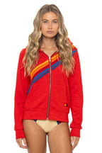 Classic DISCO ZIP HOODIE - RED