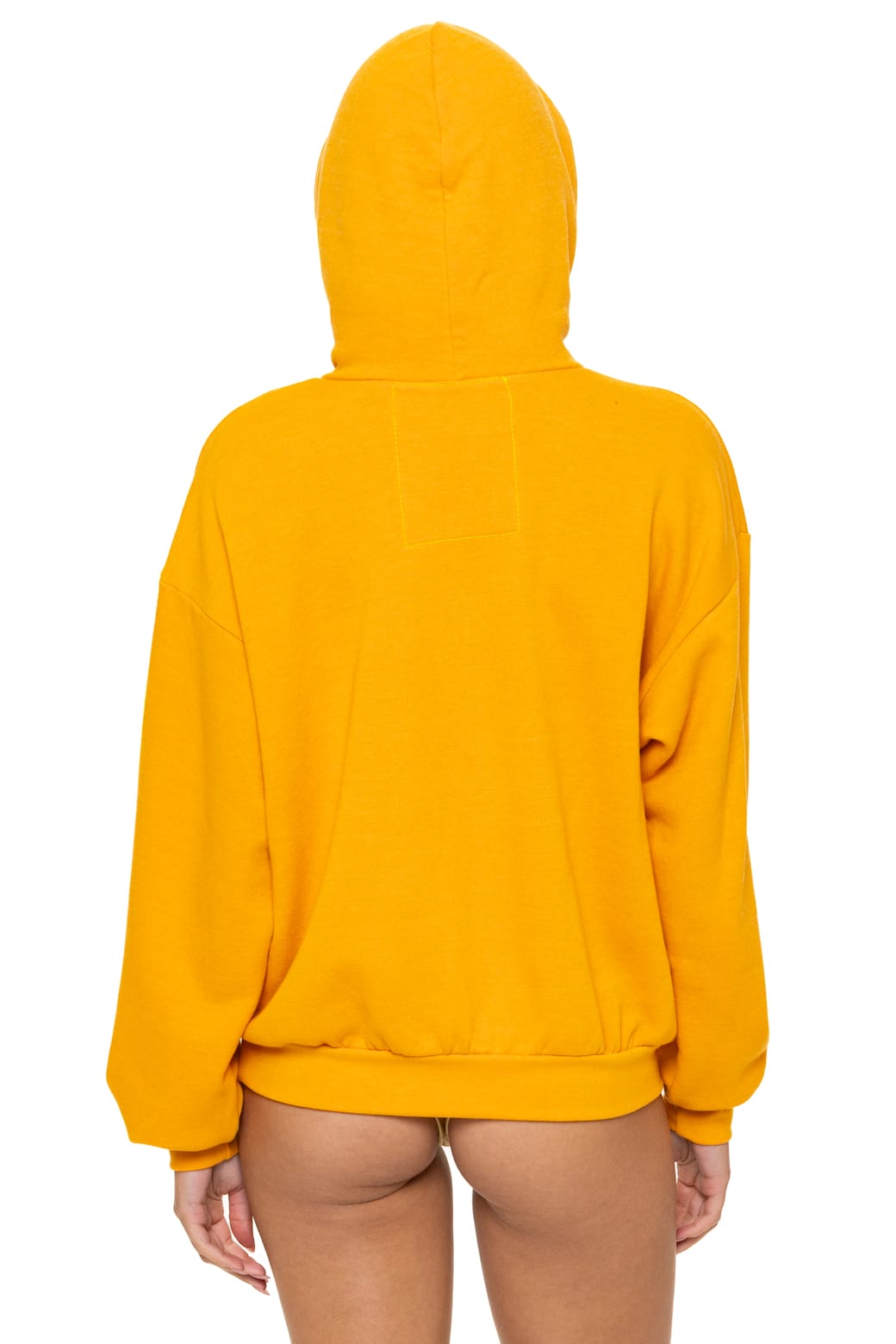 Classic 5 STRIPE RELAXED PULLOVER HOODIE - VINTAGE GOLD