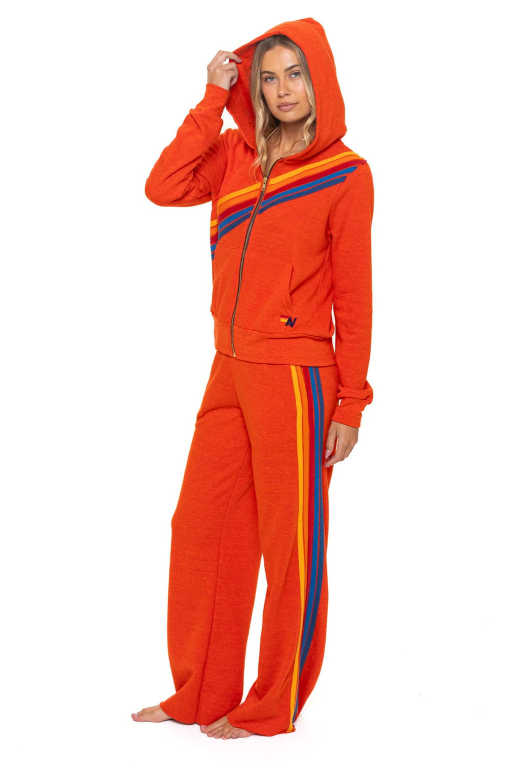 Classic DISCO ZIP HOODIE - VINTAGE ORANGE