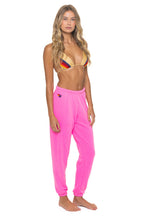 Classic BOLT STITCH SWEATPANTS - NEON PINK NEON PURPLE
